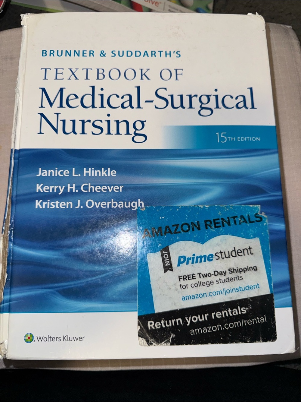 Textbook of Medical-Surgical Nursing - Blue